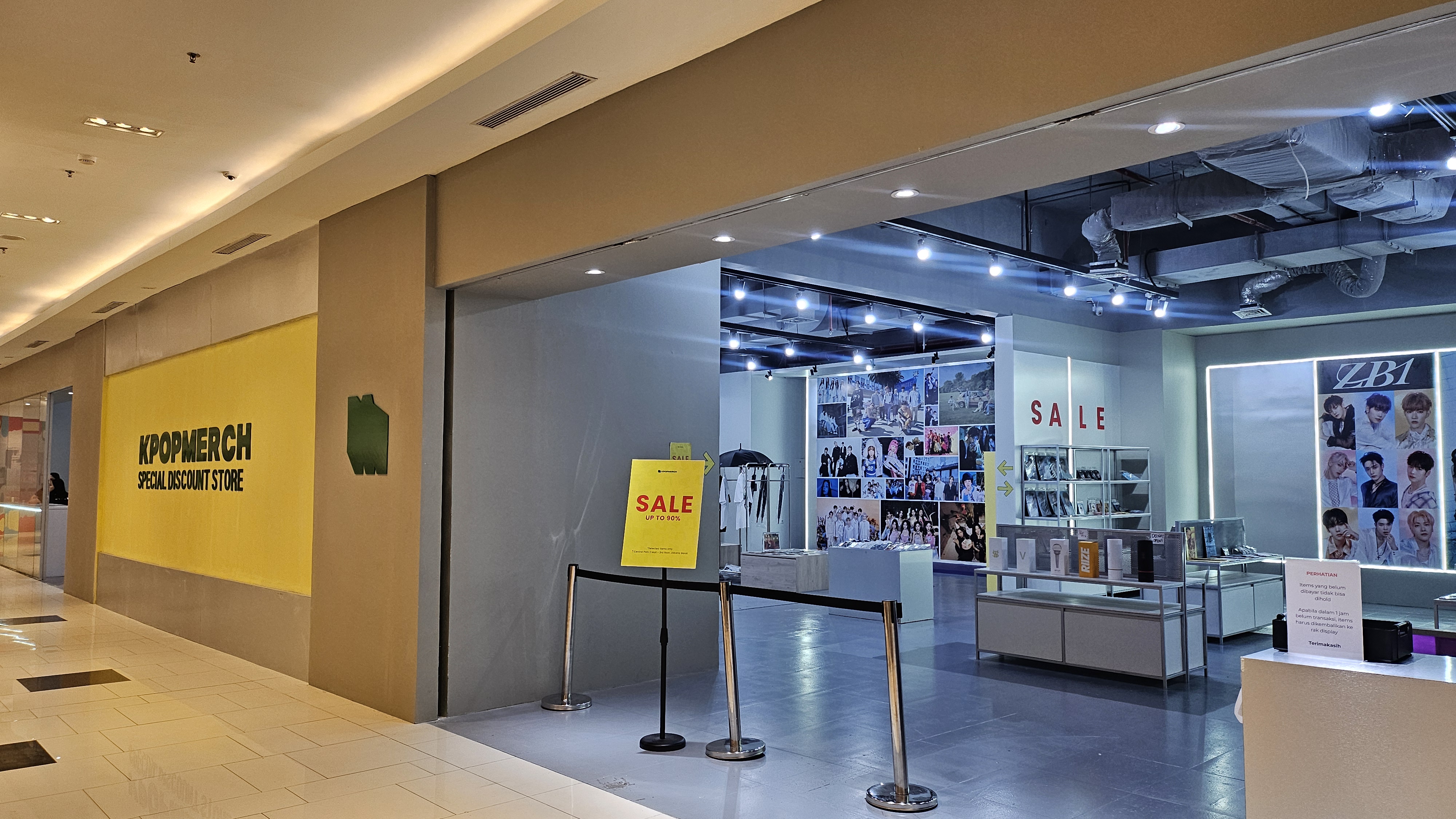 동남아 팝업 행사